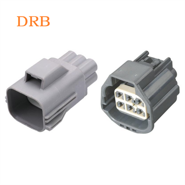Connector terminal housing Yazaki 6 position 7282-5577-10 wire pair 7283-5577-10 wire harness plug 7283-5926-10