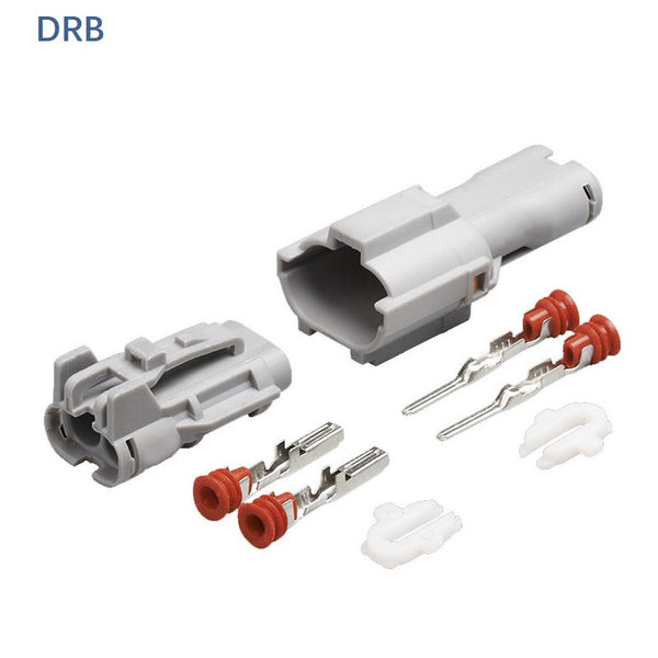 DRB connector 2-hole KET SWP SERIES male/female plug MG640322 MG610320 waterproof harness plug DJ7021-1.8-11/21