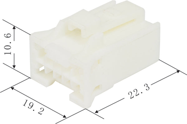 DRB connector Yazaki series 12 way sheath 7123-8828 with lock 7157-6307-70 wire to board car harness plug white and brown rubber shell DJ71280-1.2-21