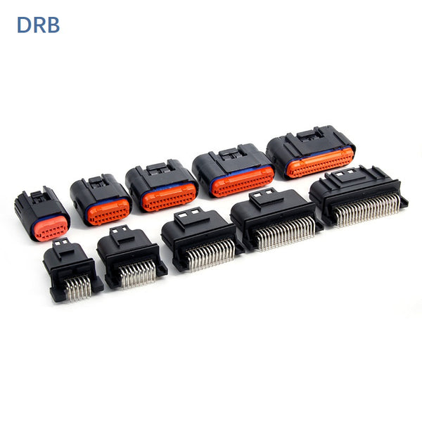 JAE series 34 pin socket automotive connector ECU computer control system plug connector MX23A34SF1 pin socket male and female connector MX23A34NF1