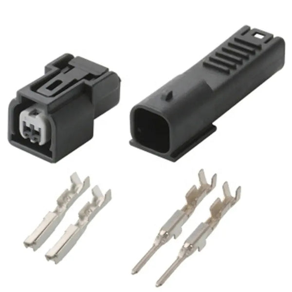 DRB connector 2-hole DJ70210Y-1.2-11/21 is suitable for Honda CB400 fuel injector plug and electronic fuel injection plug 6189-6904