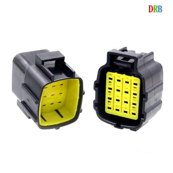 DRB connector 16 position 368047-1 wire to wire TE type 368050-1 automotive wire harness waterproof plug DJ71616Y-1.8-11/21