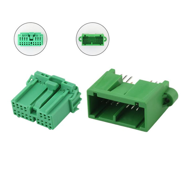 DRB connector 16 way JAE type DJ7161A-0.6-10/21 automotive connector plug IL-AG5-16P-D3T2 wire pair PCB board IL-AG5-16S-D3C1