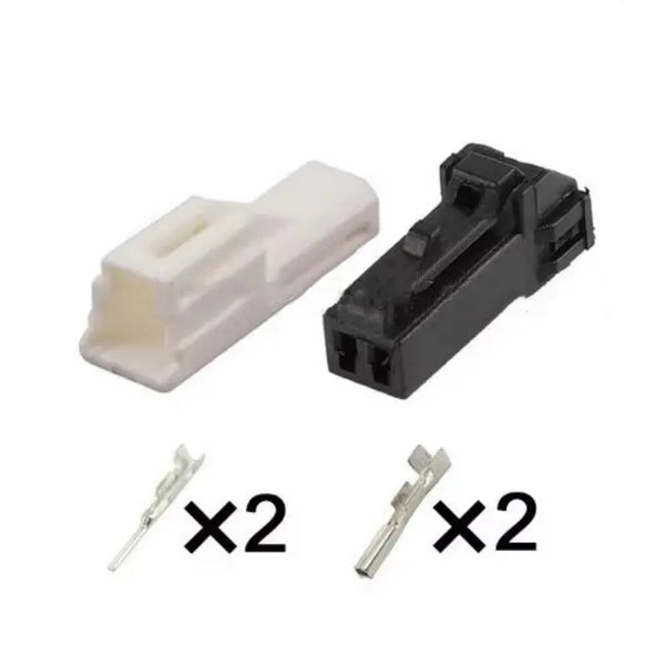 DRB connector 2-hole wire to wire 1.2 series 7122-7624 7123-7624 automotive wire harness waterproof plug DJ7026C-1.2-11 21