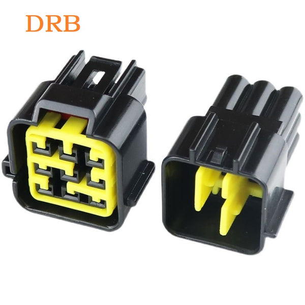9Pin Automotive Connector FW-C-9F/9M Waterproof Connector Male and Female Terminal Black and White Housing DJ7091Y-2.3-21/11
