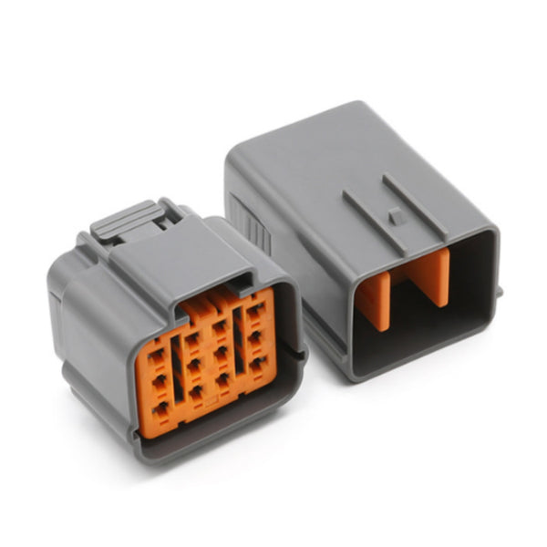 12 position DRB connector Sumitomo 6195-0149 male and female sheaths 6195-0152 wire harness plug DJ7124-2.2-11/21