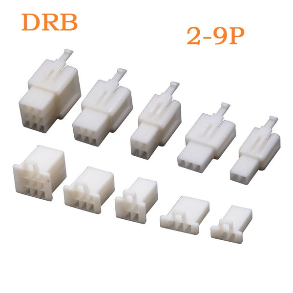 9P automotive connector male and female terminal housing 6040-9111 6030-9991 wire to wire 2.8 series rubber shell DJ7091A-2.8-11/21