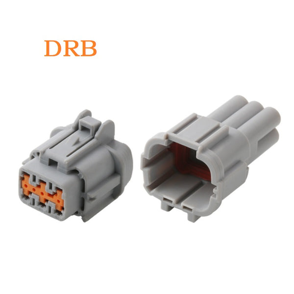 6Pin drb connector 6188-5540 male/female housing 6185-5177 automotive wire harness gray plug DJ7069A-2.2-11/21