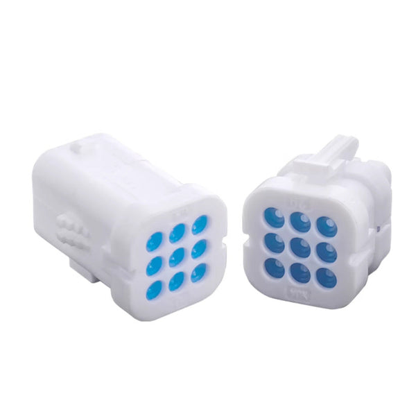 Conectores a prueba de agua serie 1.8 DJ7091G-1.8-11 Conectores macho y hembra blancos DJ7091G-1.8-21 