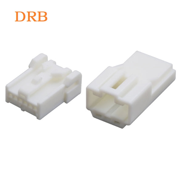 Connector terminal housing 6 position 7283-8660 male and female 7282-8663 automotive wire harness plug 7382-8660 drb connector DJ7061Y-0.6-11/21