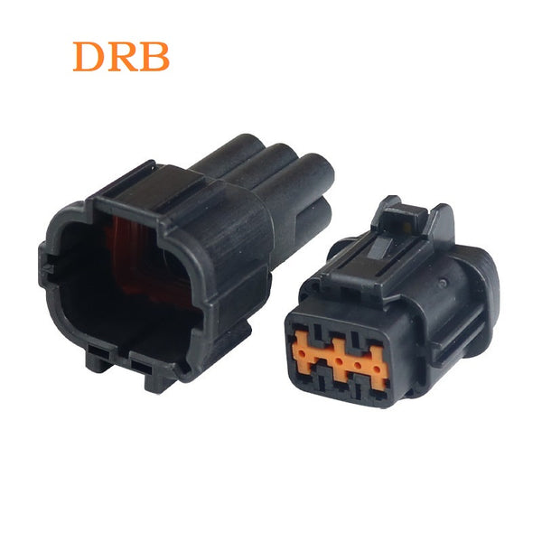6Pin drb connector 6188-5539 male/female housing 6185-5175 automotive wire harness black plug DJ7069B-2.2-11/21