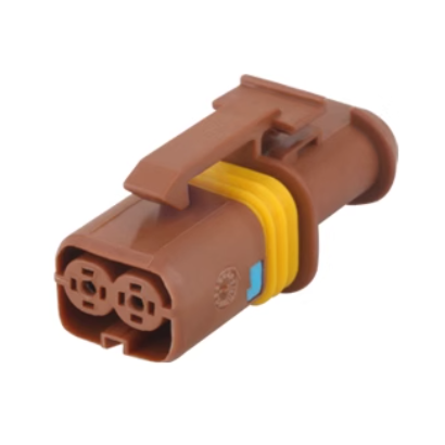 DRB connector 1J0973332A wire to wire waterproof plug 2-hole 1.5 series DJ7028YC-1.5-21