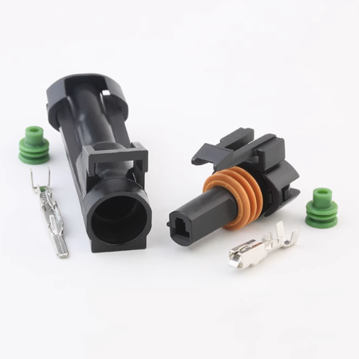 DRB connector 12065171 single hole 12065172 wire to wire waterproof plug 2.8 series sheath DJ7018A-2.8-11/21