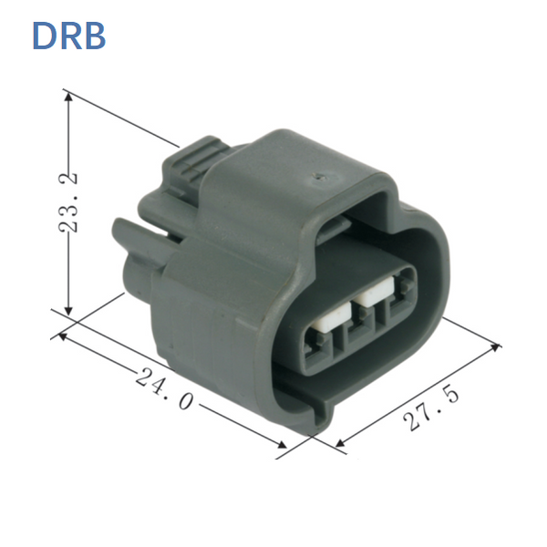 DRB connector DS-BN-3F-GR Sumitomo SWS 6240-5173 male/female rubber shell 90980-11145 automotive plug DJ70380-2.2-11/21