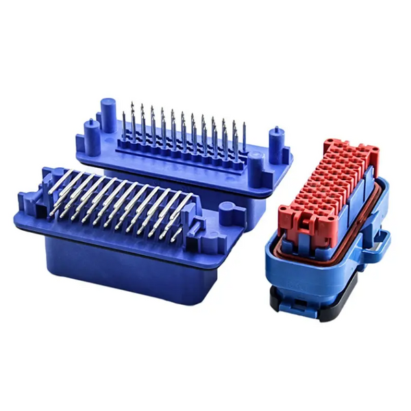 DRB connector TE series 35 hole blue female terminal housing 776164-5 wire to board straight pin socket 776231-5 bent pin socket 776163-5