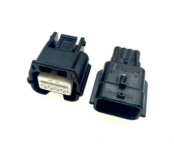 DRB connector 8-position 7283-8855-30 wire to wire waterproof plug 7282-8855-30 Yazaki 0.6 series DJ7084K-0.6-11/21