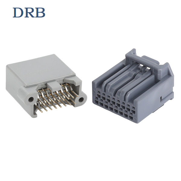 DRB connector 16 way JAE type MX34016UF1 multimedia CD navigation host instrument panel plug MX34016SF1 wire to board PCB number DJ7165C-0.7-10/21