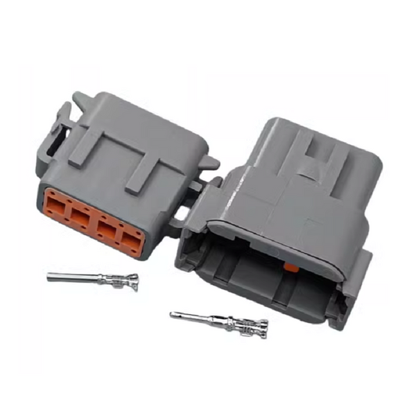 DRB connector 12 position Deutsch WM-12P 1.0MM connector DTM04-12P male and female plug DTM06-12S