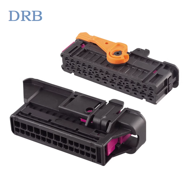 DRB connector 28 position hybrid terminal housing 1813108-1 1813109-1 1813113-1 1K0937722D 1k0937702C male and female wire harness plug DJ7281-1.5/2.8-21 11