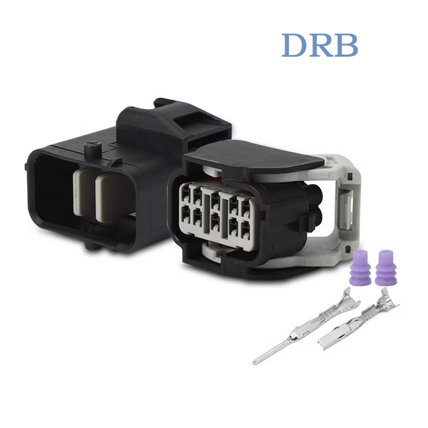 DRB connector 10 position Sumitomo series terminal housing 6189-6906 wire to wire 6181-6481 automotive transmission harness plug DJ71010-1-21/11