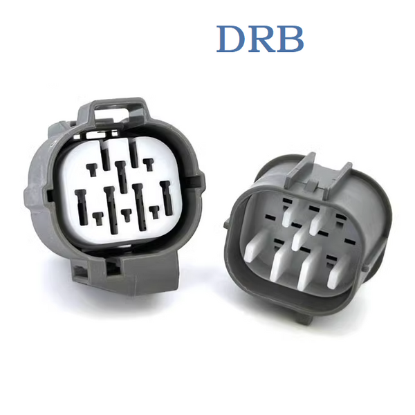 DRB connector 10 pin terminal housing 6189-0135 wire to wire 6181-0076 automotive gear switch harness plug DJY7104-2-21/11