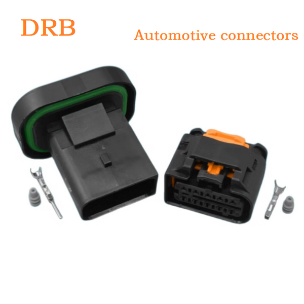 DRB connector 10 position terminal housing 1801600-1 1801610-1 wire to wire applicable mark 301 headlight harness plug DJ7106G-1.2-21/11