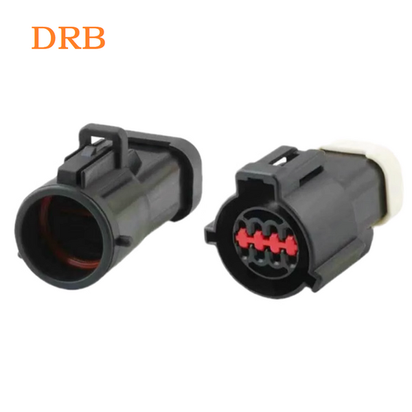 8Pin Automotive Connector DRB Circular 1.5mm Series Black Housing FORD/1U2Z-14S411-AHA Male Female FORD/1U2Z-14S411-AKA Automotive Electric Pedal Plug DJ70810A-1.5-21 11