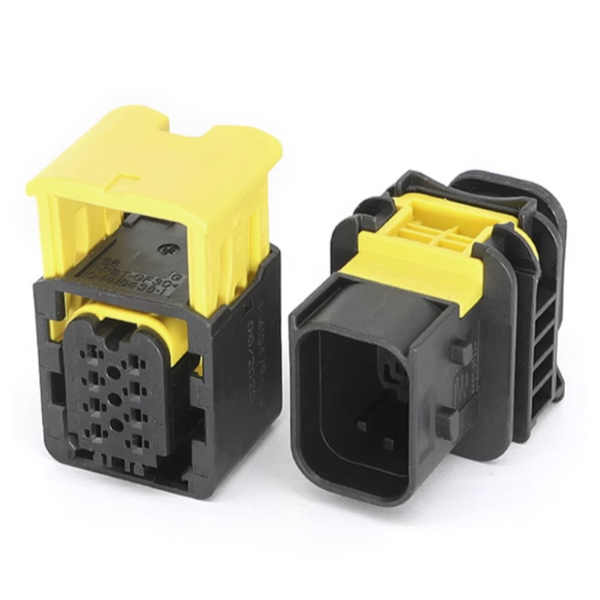 8 position DRB connector 1-1418479-1 wire to wire 1-1564416-1 1-1564512-1 automotive wiring harness plug
