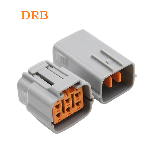 2.2mm series 6-position housing connector 6195-0024/6195-0021 waterproof plug harness terminal DJ7064-2.2-11/21