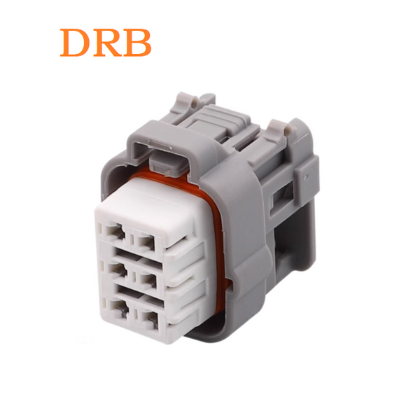 Suitable for gasoline pump wiring harness plug drb connector plug DJ7068-2.2-21 gray matching terminal