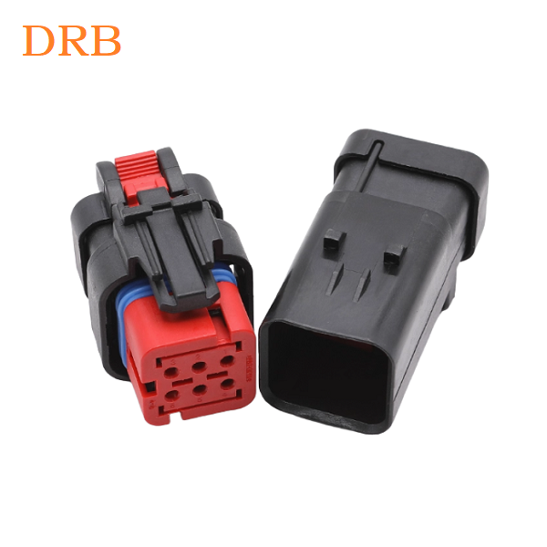 6Pin 776433-1 connector excavator camshaft sensor plug 776434-1 wire harness connector DJ7068A-1.6-21/11