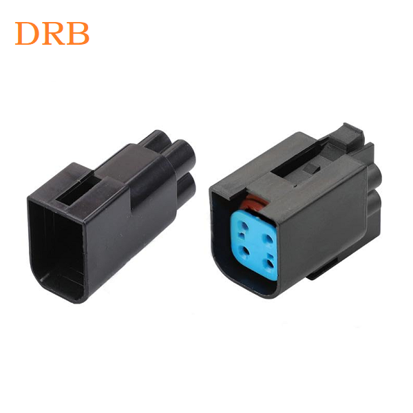 3-1437712-3 Terminal Housing 4Pin Black 1.5mm Series 8-1437710-5 Automotive Waterproof Connector DJ7042Q-1.5-11/21