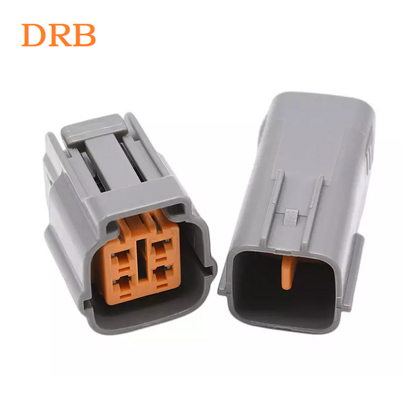 4-position connector 6195-0018 male/female housing 6195-0015 automotive oxygen sensor harness plug DJ7044-2.2-11/21