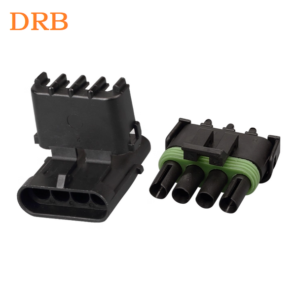 4-pole terminal box Delphi 12015797 12010794 automotive waterproof wire harness connector plug DJ3042Y-2.5-11/21