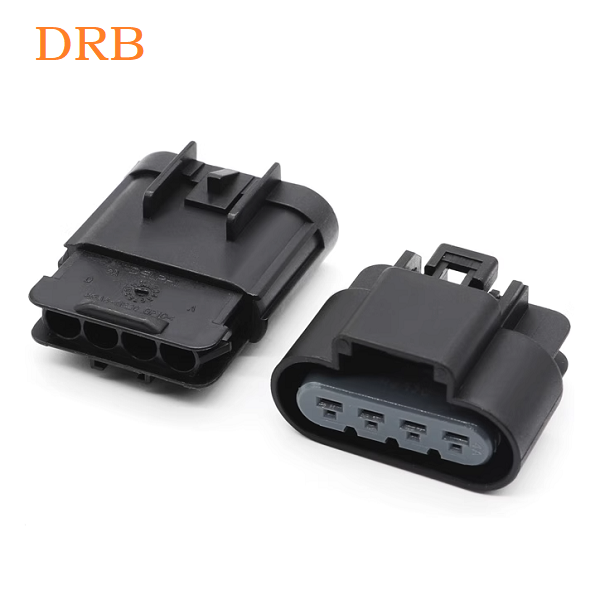 4-way Delphi type car waterproof plug 15326633 fuel electric gasoline pump male and female connector 15326631