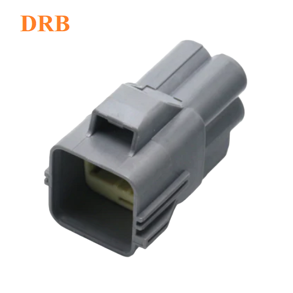 7282-5595-10 connector terminal box 4-hole 6.3mm series automotive wire harness plug DJ7042Y-6.3-11