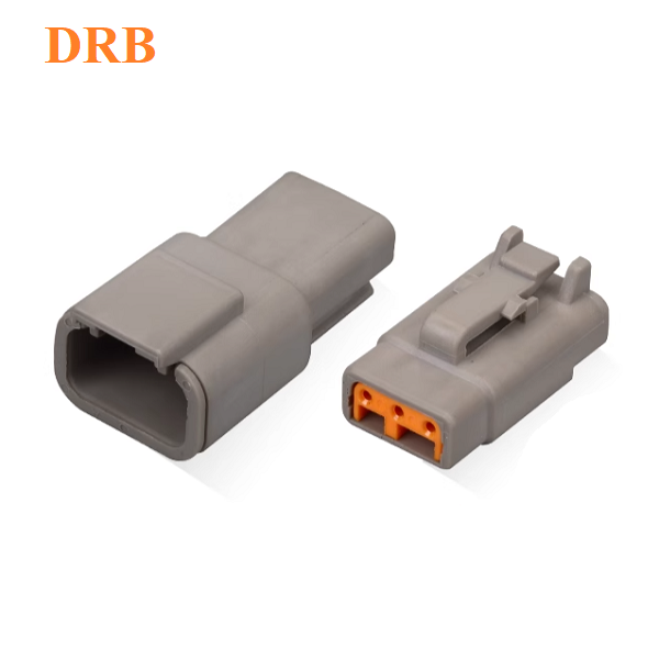 3-position DRB connector housing DTM04-3P DTM06-3S suitable for heavy-duty truck excavator harness plug DJ70310Y-1-11/21