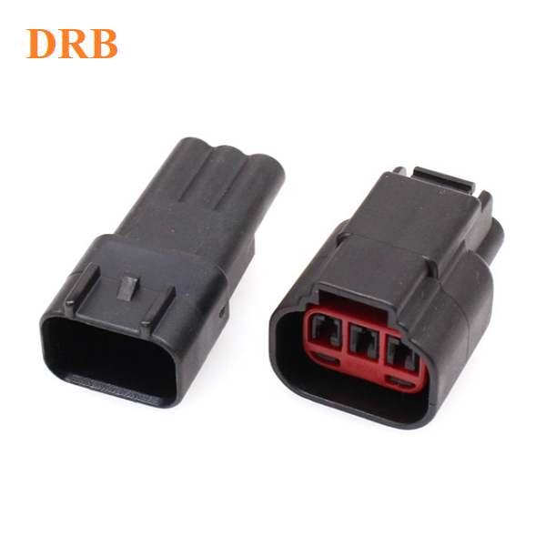 3-position connector terminal 1.5mm black PBT material housing suitable for crankshaft camshaft sensor plug DJ7033H-1.5-11/21