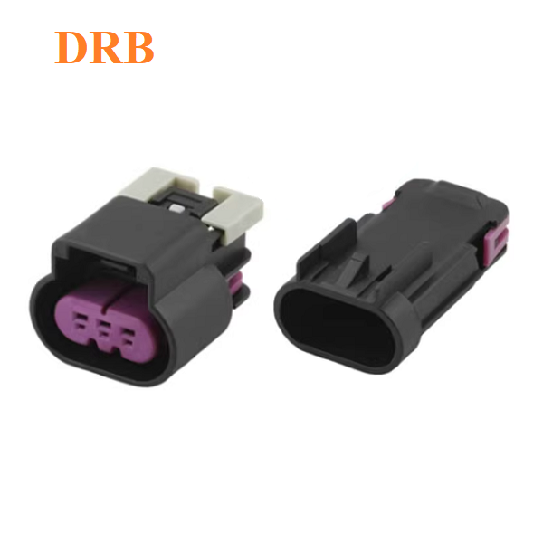15326813 15326808 connector 1.5mm series black PBT housing 3 position 13519047/13519049