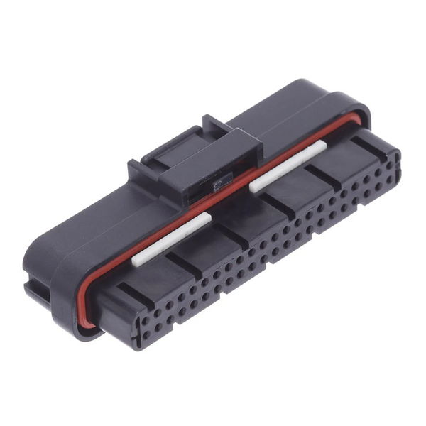 DRB connector 44 way TE/AMP series female terminal housing 1376886-1 applicable wire gauge 16 AWG to 20 AWG automotive wire harness plug DJ7441-1.0-21